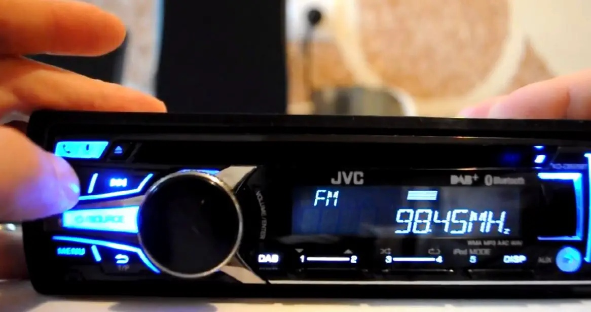 How to reset a JVC car stereo